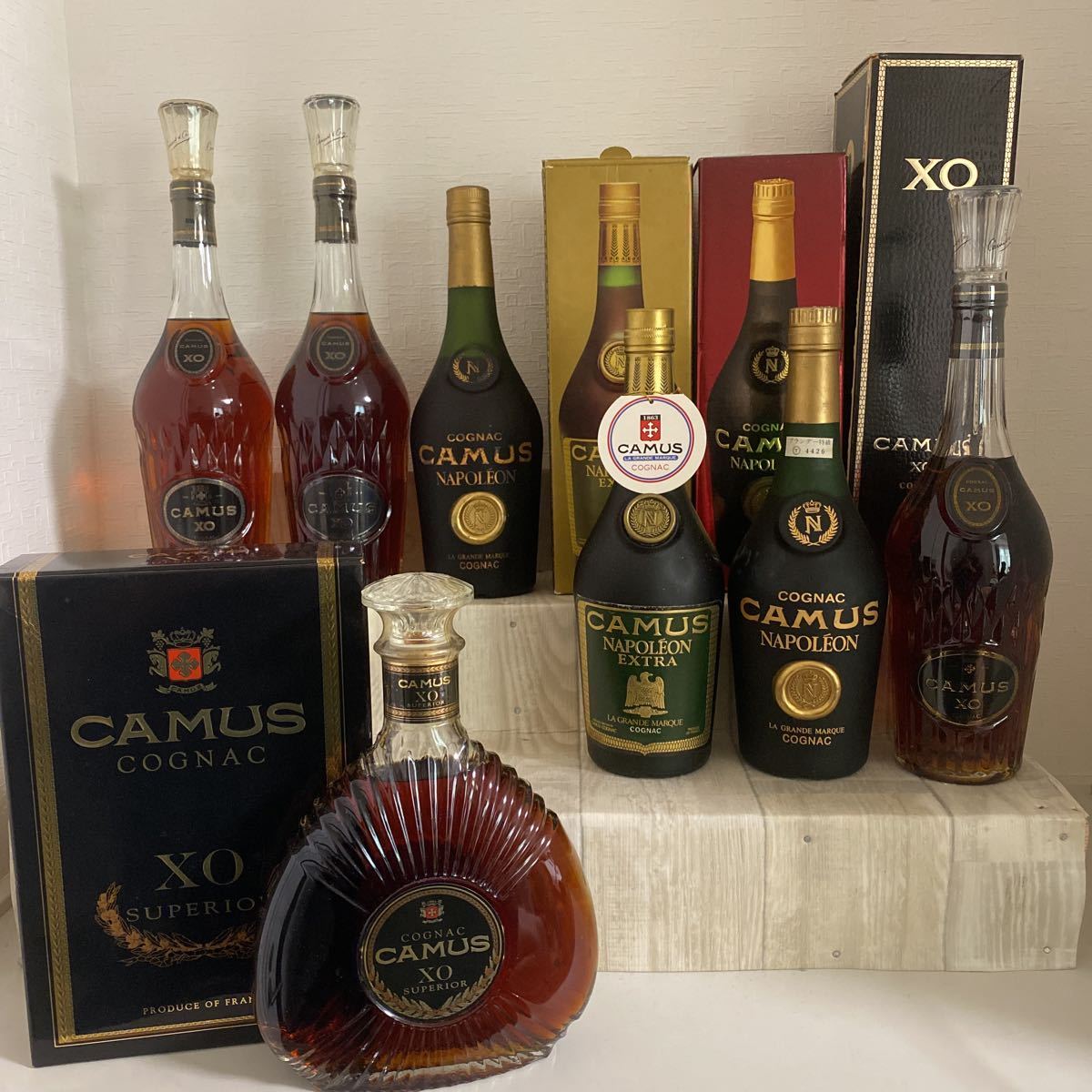 ◇未開栓◇CAMUS カミュ XO COGNAC コニャック 1L ブランデー 1D 食品