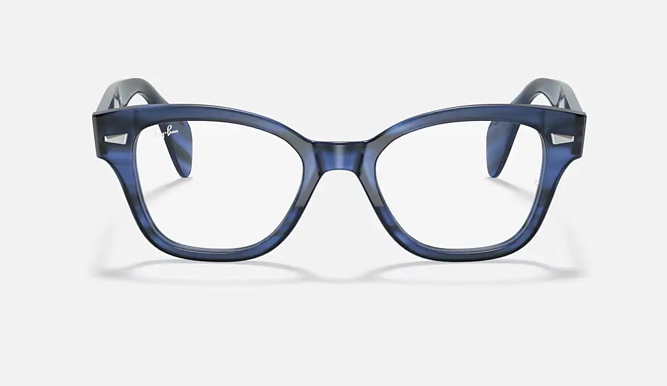 新品!レイバン メガネ RX0880-8053-49 ストライプブルー フレーム ケース付 RayBan(RB0880) 正規品 伊達眼鏡 ・老眼鏡・サングラス等に(レイバン)｜売買されたオークション情報、Yahoo!オークション(旧ヤフオク!) の商品情報をアーカイブ公開 -  オークファン（aucfan.com） [レイバン] 度つきメガネ RX0880