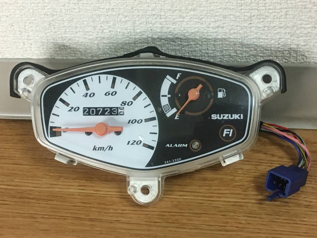 アドレスv125g v125 Yahoo!オークション V125G 武川」(メーター