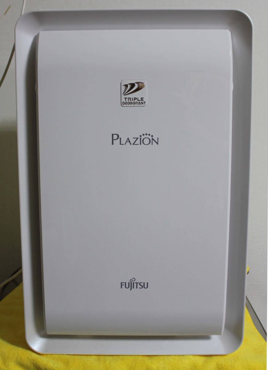 冷暖房・空調 美品 富士通 PLAZION 空気清浄機 DAS-303K-W