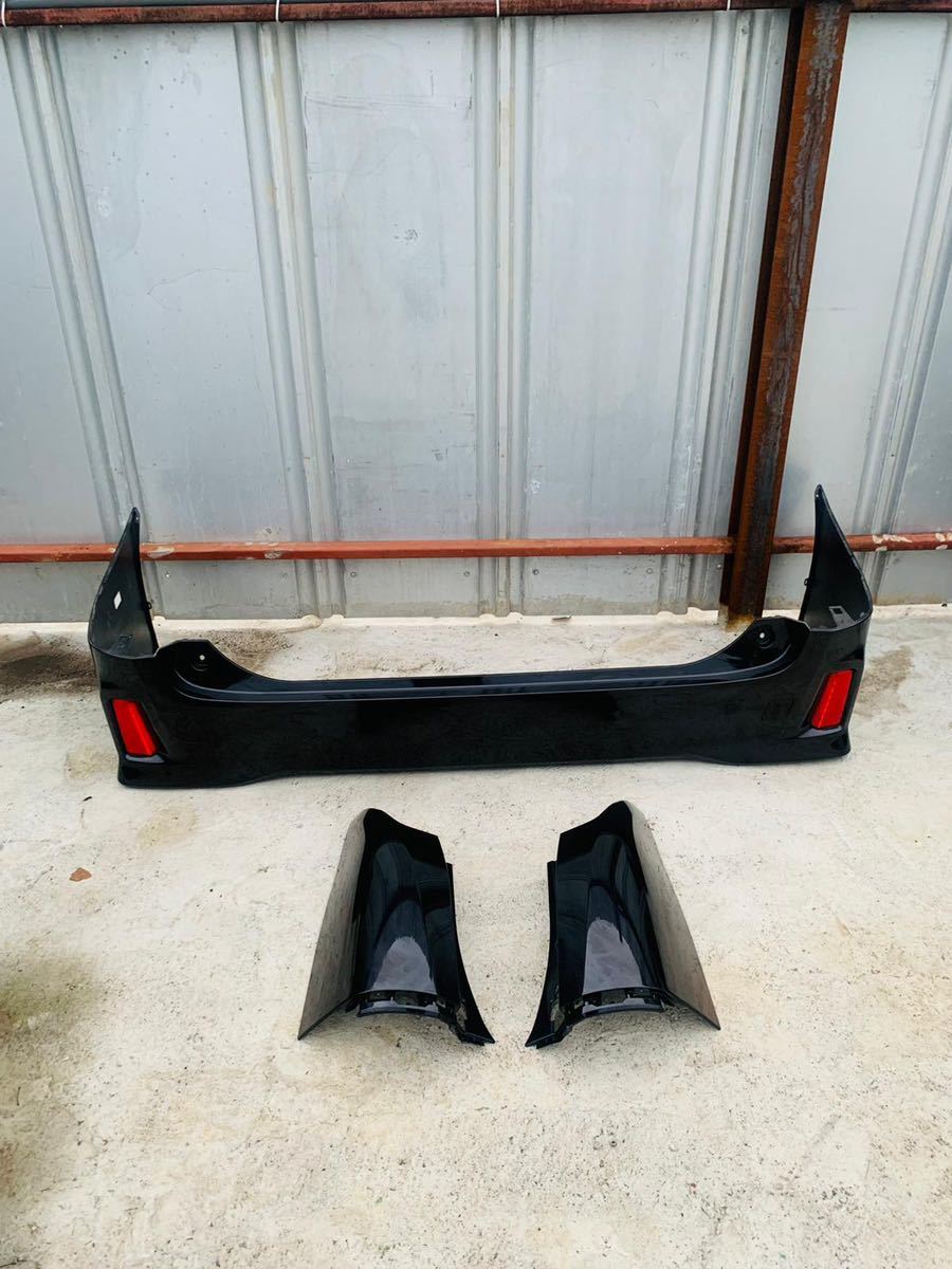 トヨタ アルファード 30系 AGH30/35 GGH30/35 後期 純正 傷なし リアバンパー 1台分 良品 走行距離7000km 確認済み_1