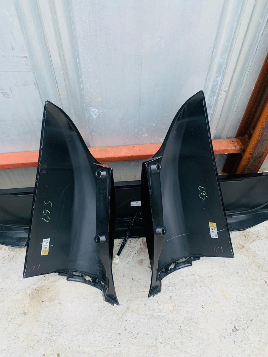 トヨタ アルファード 30系 AGH30/35 GGH30/35 後期 純正 傷なし リアバンパー 1台分 良品 走行距離7000km 確認済み_8