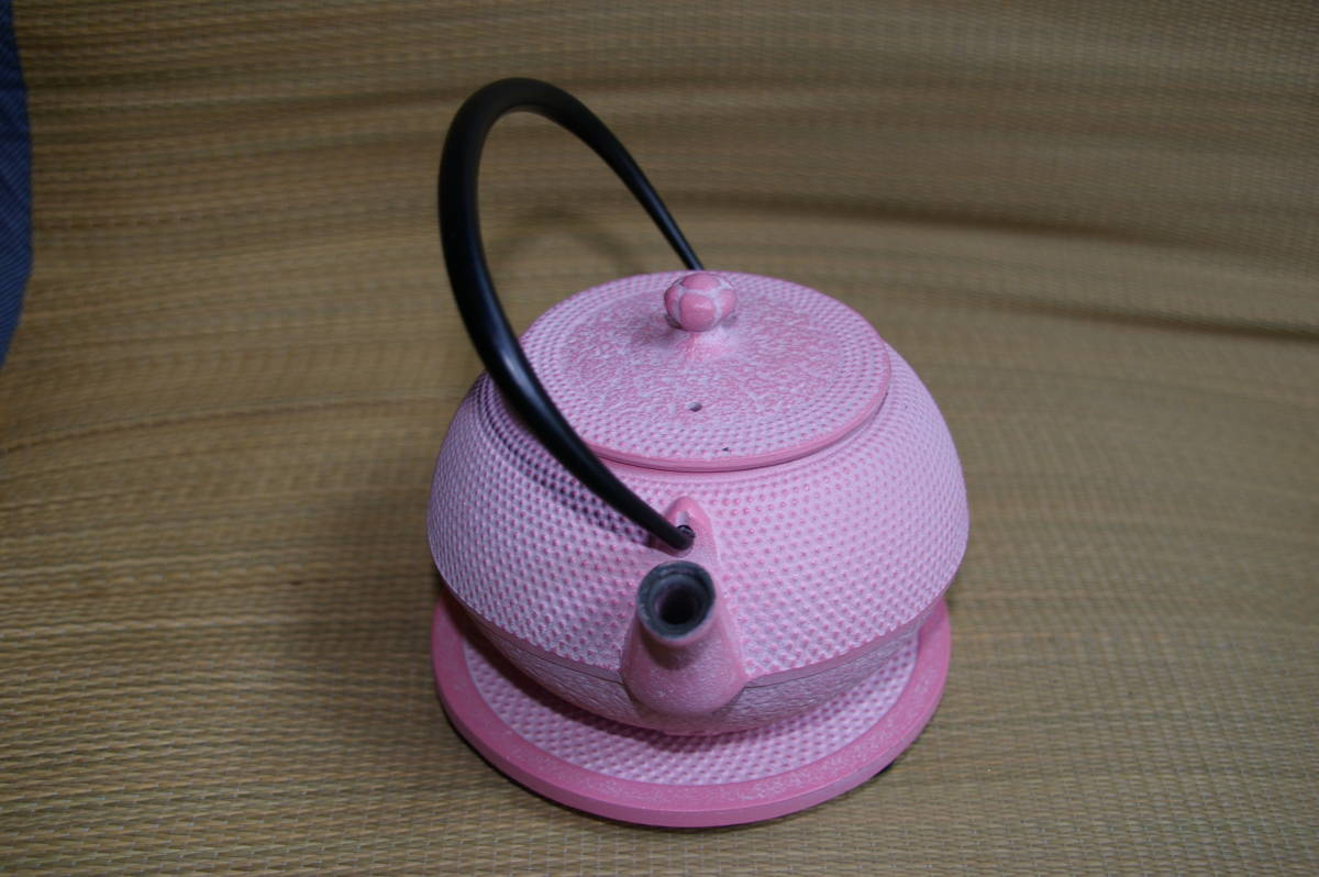 南部鉄器 鉄瓶 盛栄堂 急須 南部鉄瓶 伝統工芸 茶道具 茶器 古鉄瓶 高さ：