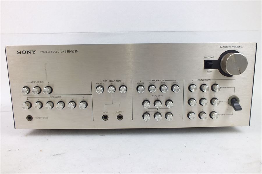 ◇ SONY ソニー SB-5335 システムセレクター 中古 現状品 210709G3216