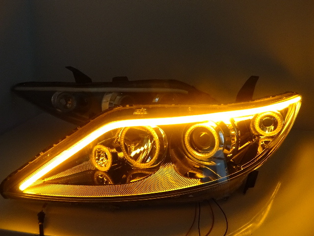 カスタム エリシオン RR1 RR2 後期 ヘッドライト 純正 加工 HID 用 LED 