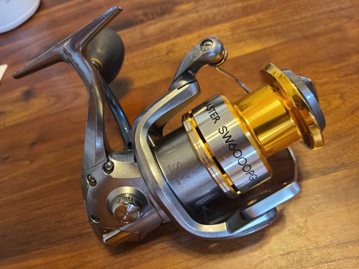 名機 美中古 シマノ SHIMANO バイオマスターSW biomaster SW 6000PG