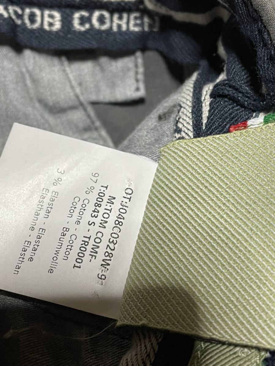 68200円・刺繍デザイン！☆ 新品未使用 JACOB COHEN ヤコブコーエン