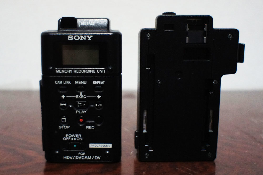 1円～Sony【 HVR-MRC1 】業務用 レコーディングユニット HVRA-CR1付 HVR-Z7Jなどに動作確認済み_1