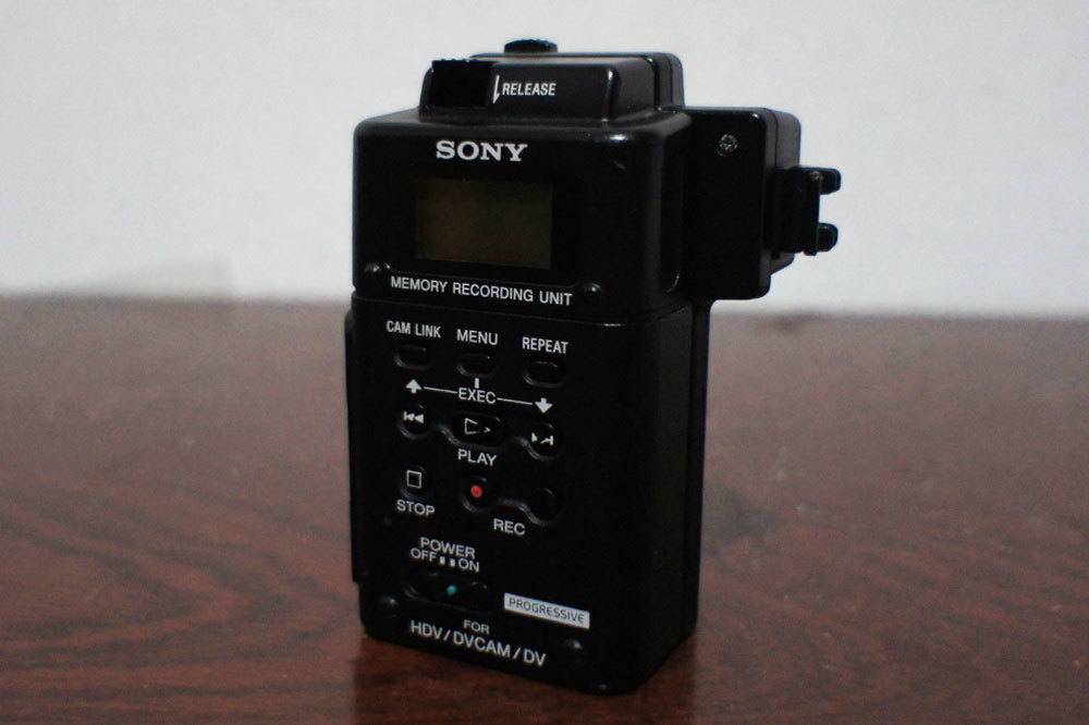 1円～Sony【 HVR-MRC1 】業務用 レコーディングユニット HVRA-CR1付 HVR-Z7Jなどに動作確認済み_3