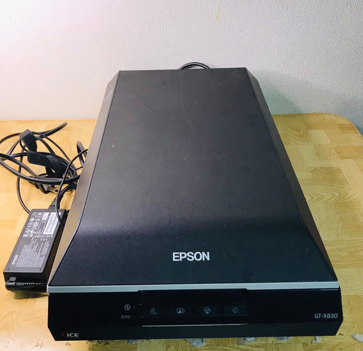 EPSON A4スキャナ GT-X830 (フイルムホルダ付) 中古 Y0316