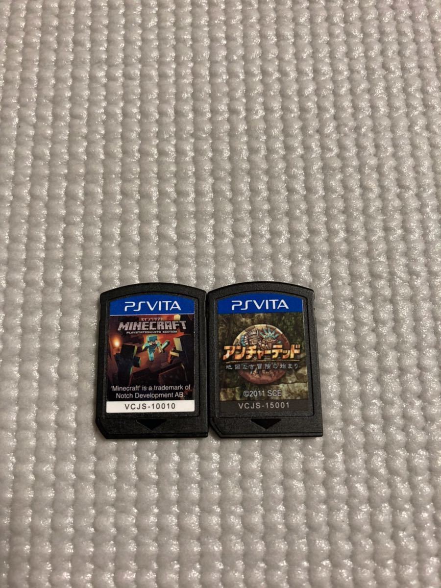 中古　PS VITA アンチャーテッド　マインクラフト　セット　ソフトのみ_1