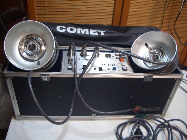 ☆PROPET/プロペット PS-1500 ストロボヘッド2灯 ジェネレーター