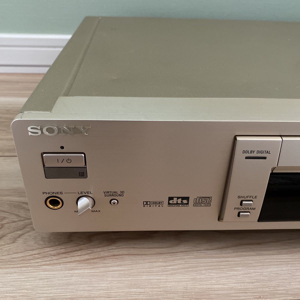 完動品 SONY DVP-S707D CD DVDプレーヤー リモコン付き ソニー - SONY