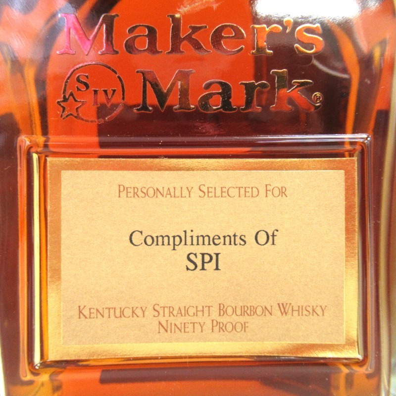 メーカーズマーク ゴールドトップ バーボン Mark Maker's VIP 750ml