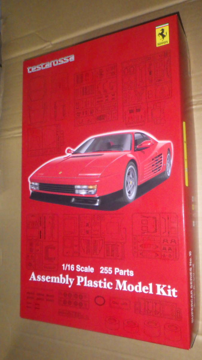 フジミ 1/16 No.10 フェラーリ テスタロッサ 255Parts 模型屋のデットストック未使用品 激レア ビンテージ 当時物