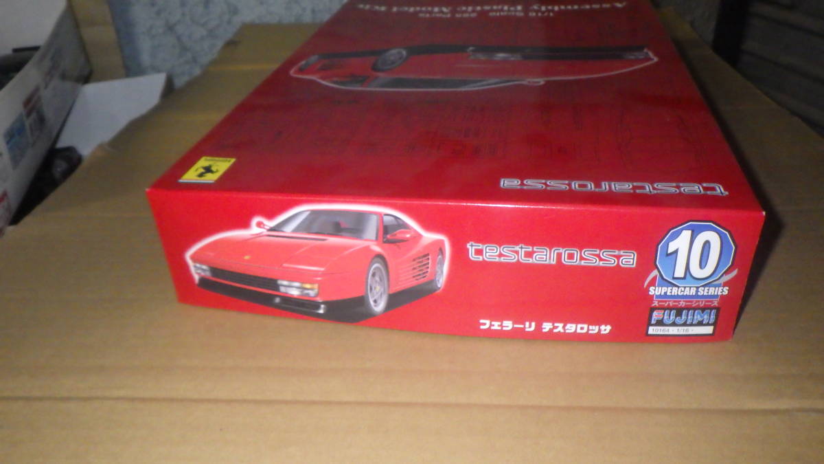 フジミ 1/16 No.10 フェラーリ テスタロッサ 255Parts 模型屋のデットストック未使用品 激レア ビンテージ 当時物