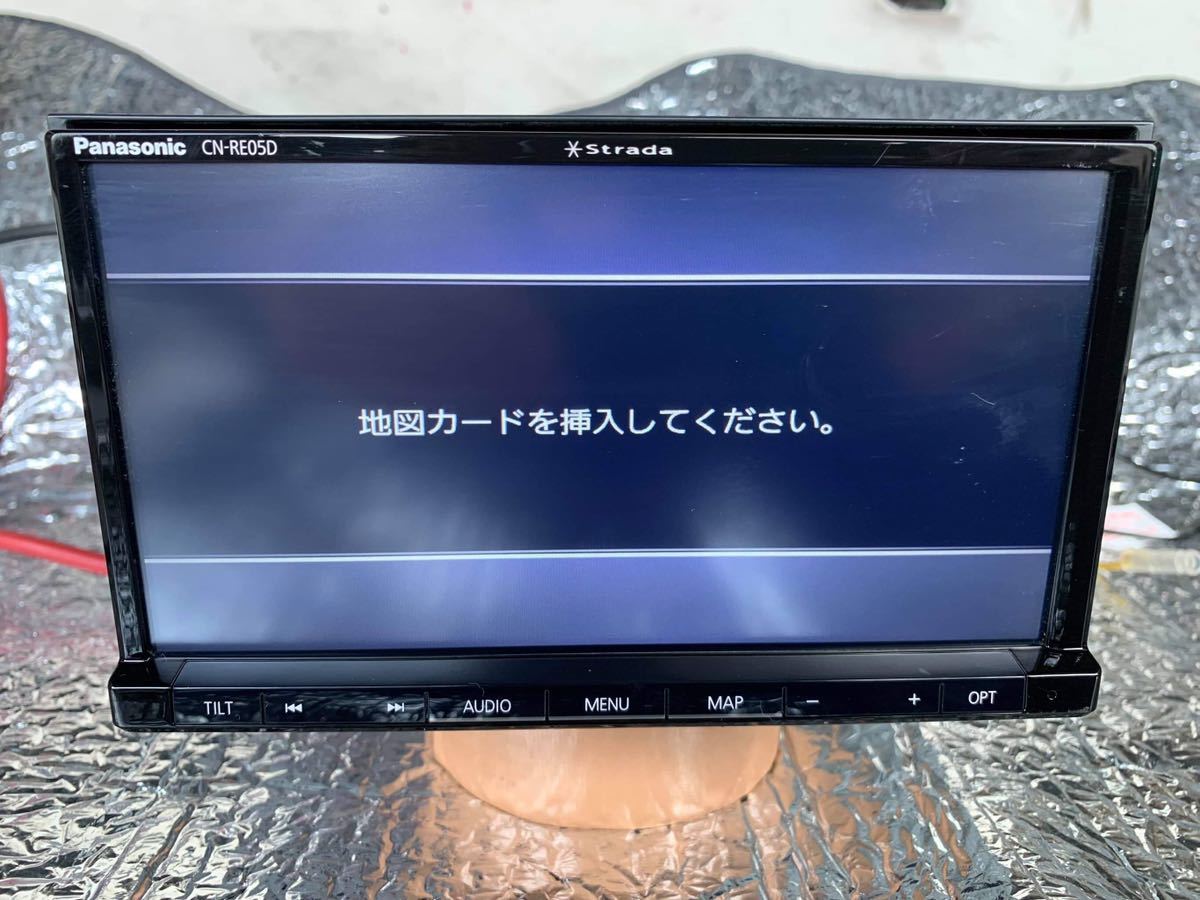 パナソニック STRADA CN-RE05D ナビゲーション. S.no 645558J12