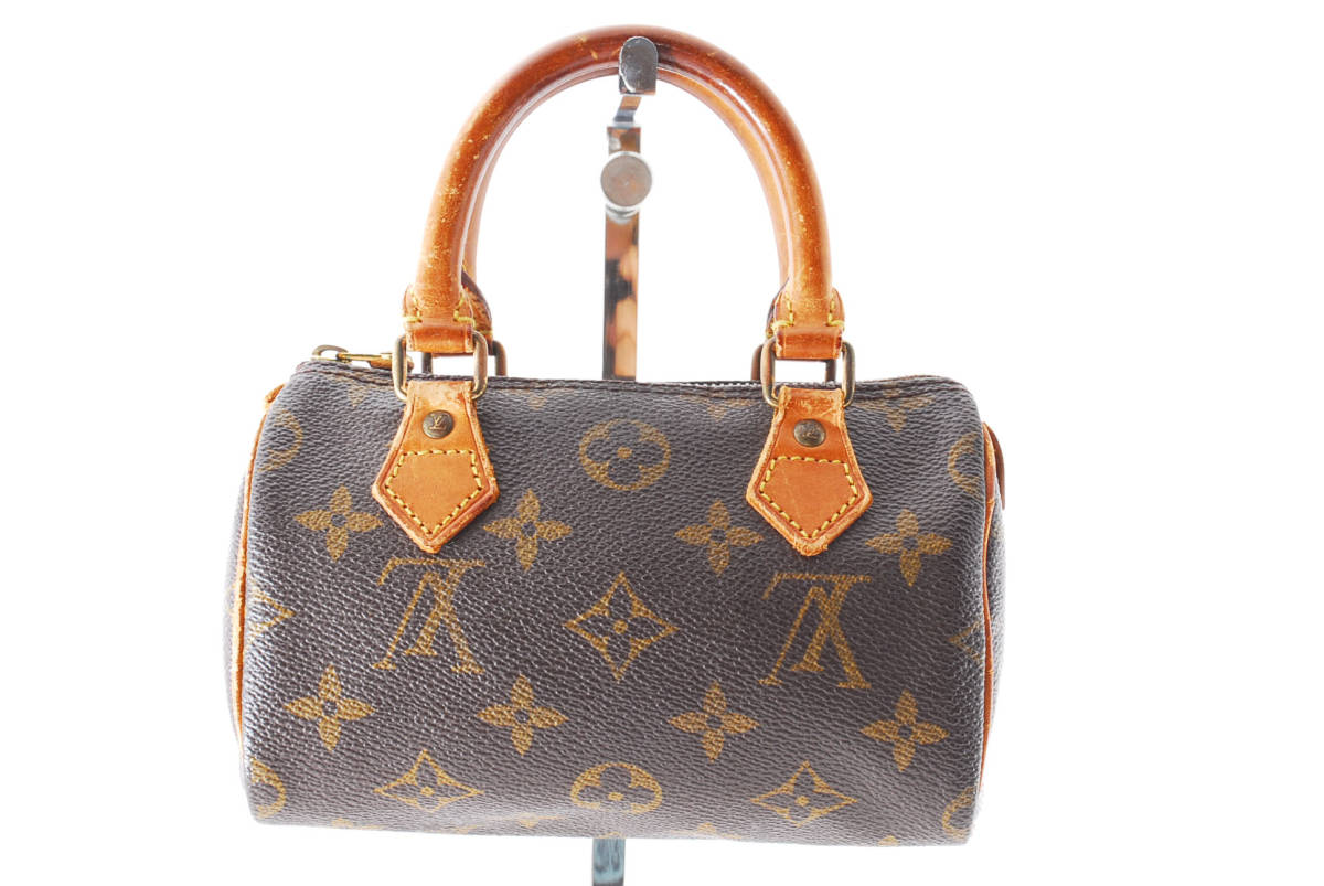1円スタート】LOUIS VUITTON ルイヴィトン モノグラム ミニスピーディ 