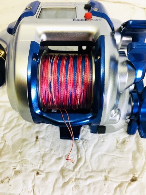 SHIMANO シマノ 電動丸 600H DIRECT LUBRICATION 電動リール 動作