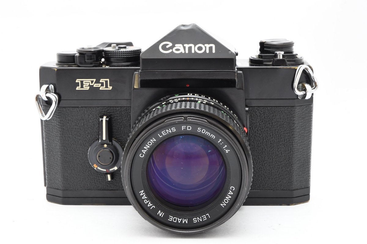 ◇ CANON キヤノン 旧Fー1 後期 + CANON LENS NEW FD 50mm F1.4