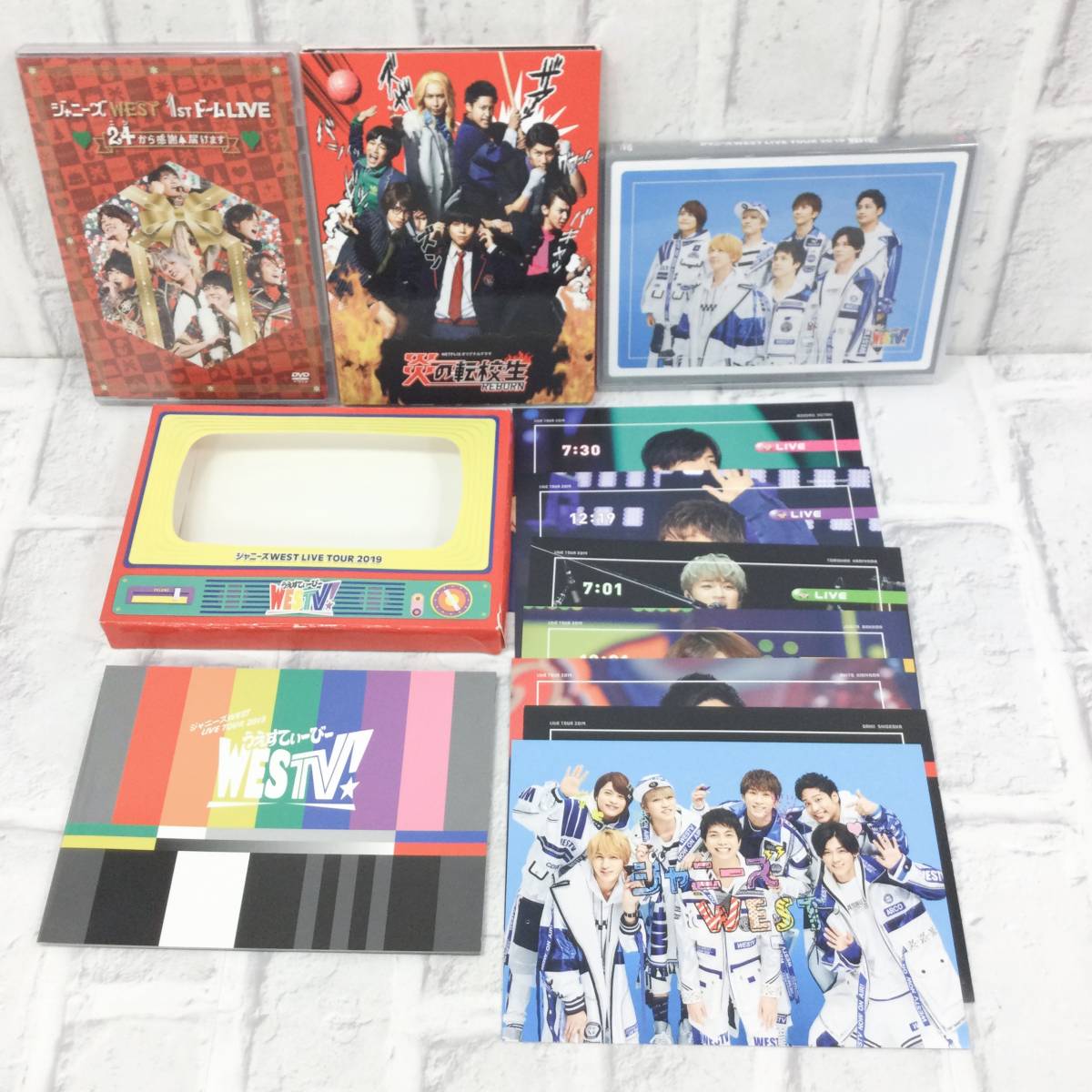 ☆【ジャニーズWEST】ジャニーズWEST ライブDVD NETFLIXオリジナルドラマDVD ☆P7-533R