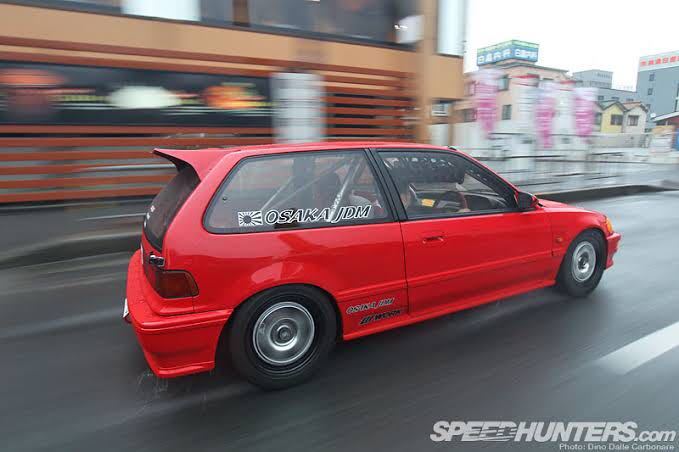 ホンダ 大阪JDM EF9 悪っ羽 グランドシビックが絶滅寸前！ EF系 シビックの