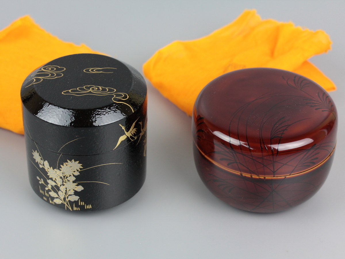 高野浩雲 十二月茶器 棗 伊井宗観好 蒔絵 漆器 天然木 共箱 茶道具 