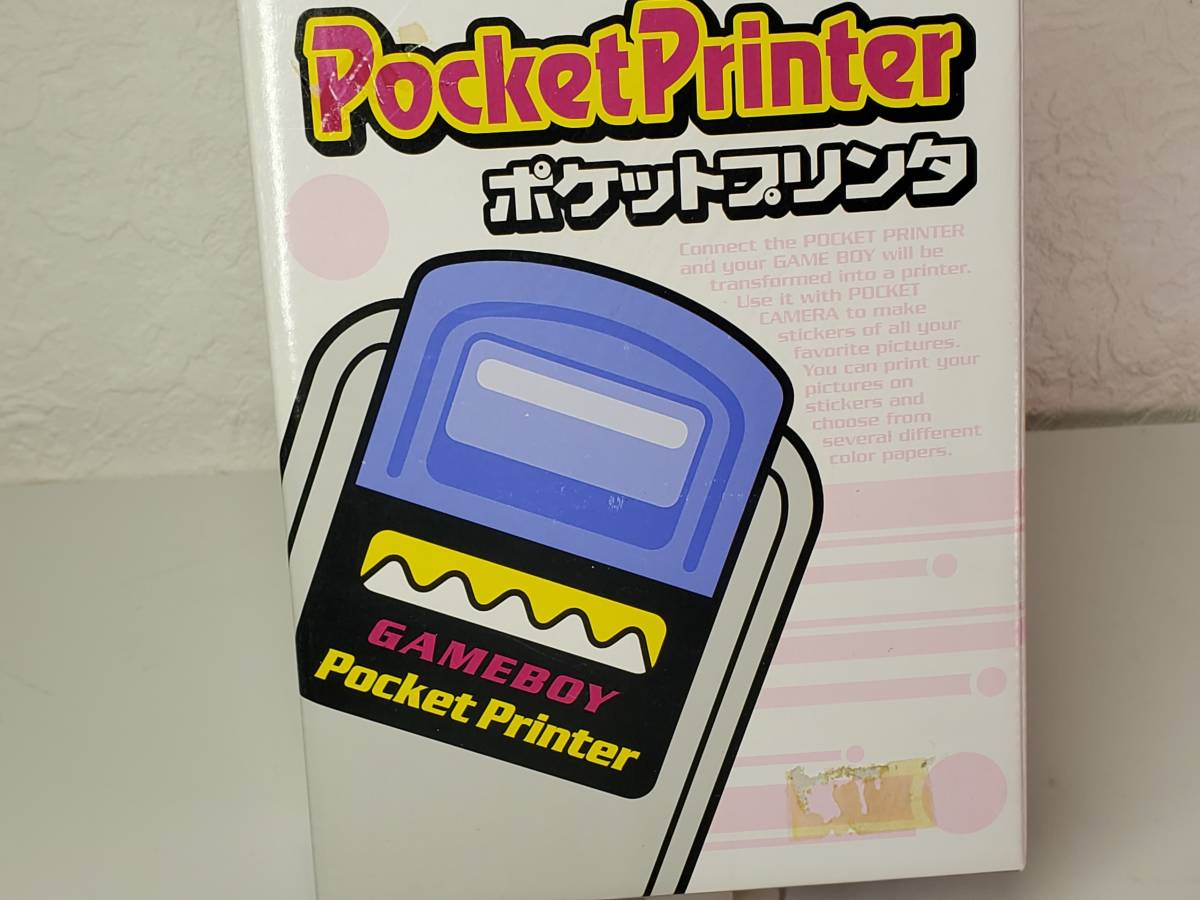 希少 ゲームボーイ ポケットプリンター プリントシール 通信ケーブル 未使用新品 ポケットプリンター＆プリントシール6個セット GB GAMEBOY