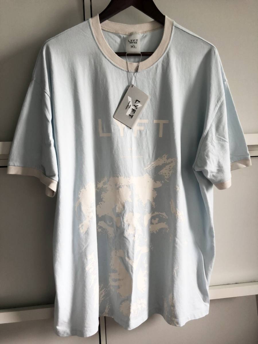 LYFT cronos トレーニングTシャツ　まとめ売り 完売 LYFT リフト ビッグサイズ ライオン Tシャツ XL L.BLUE