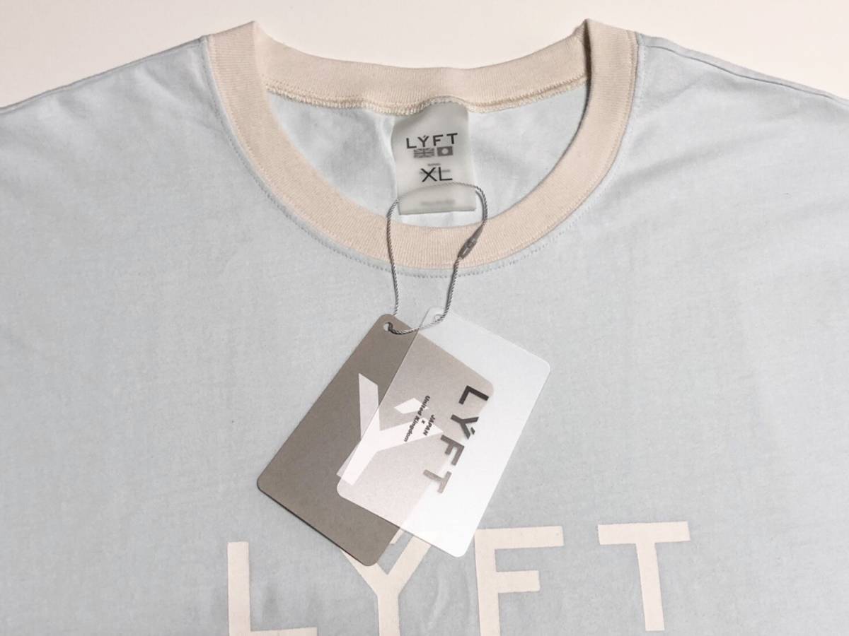 完売 LYFT リフト ビッグサイズ ライオン Tシャツ XL L.BLUE