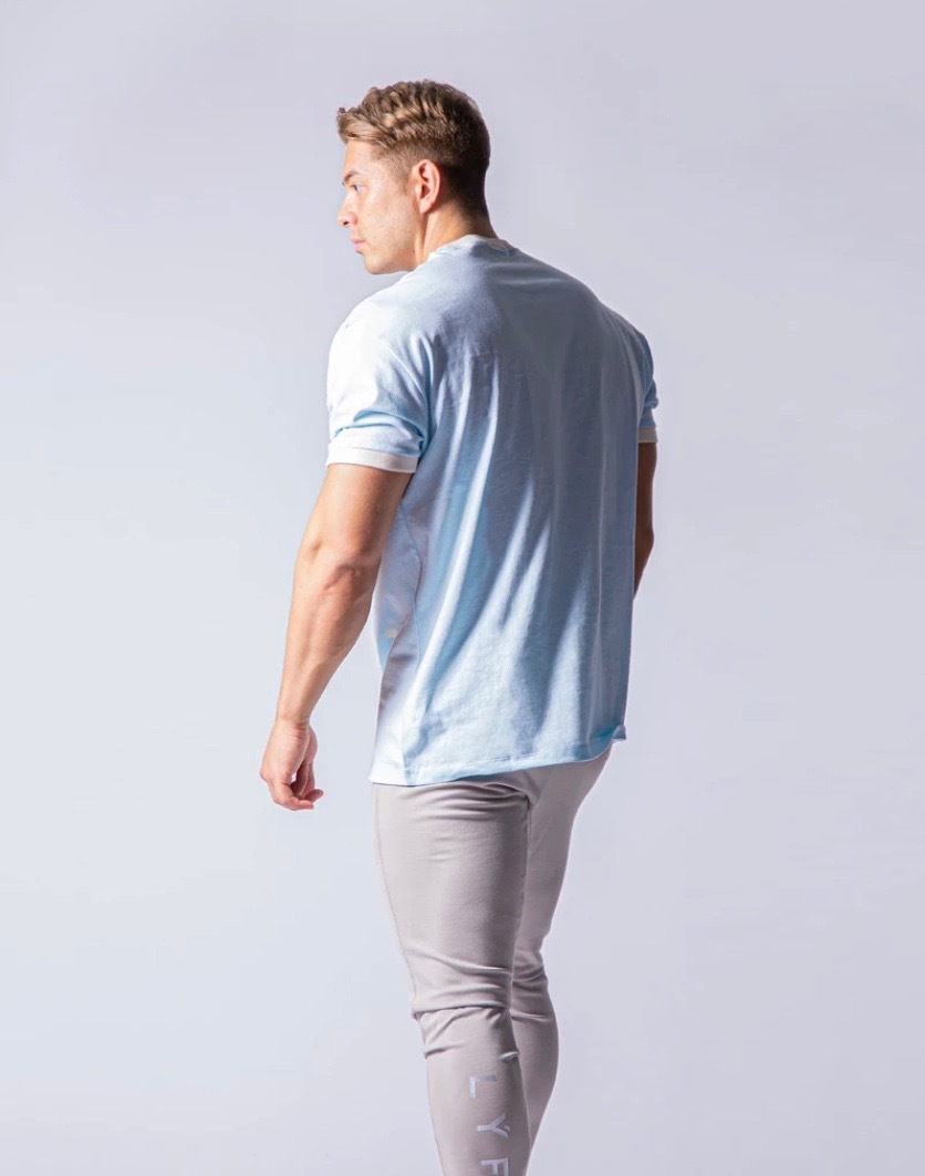 完売 LYFT リフト ビッグサイズ ライオン Tシャツ XL L.BLUE