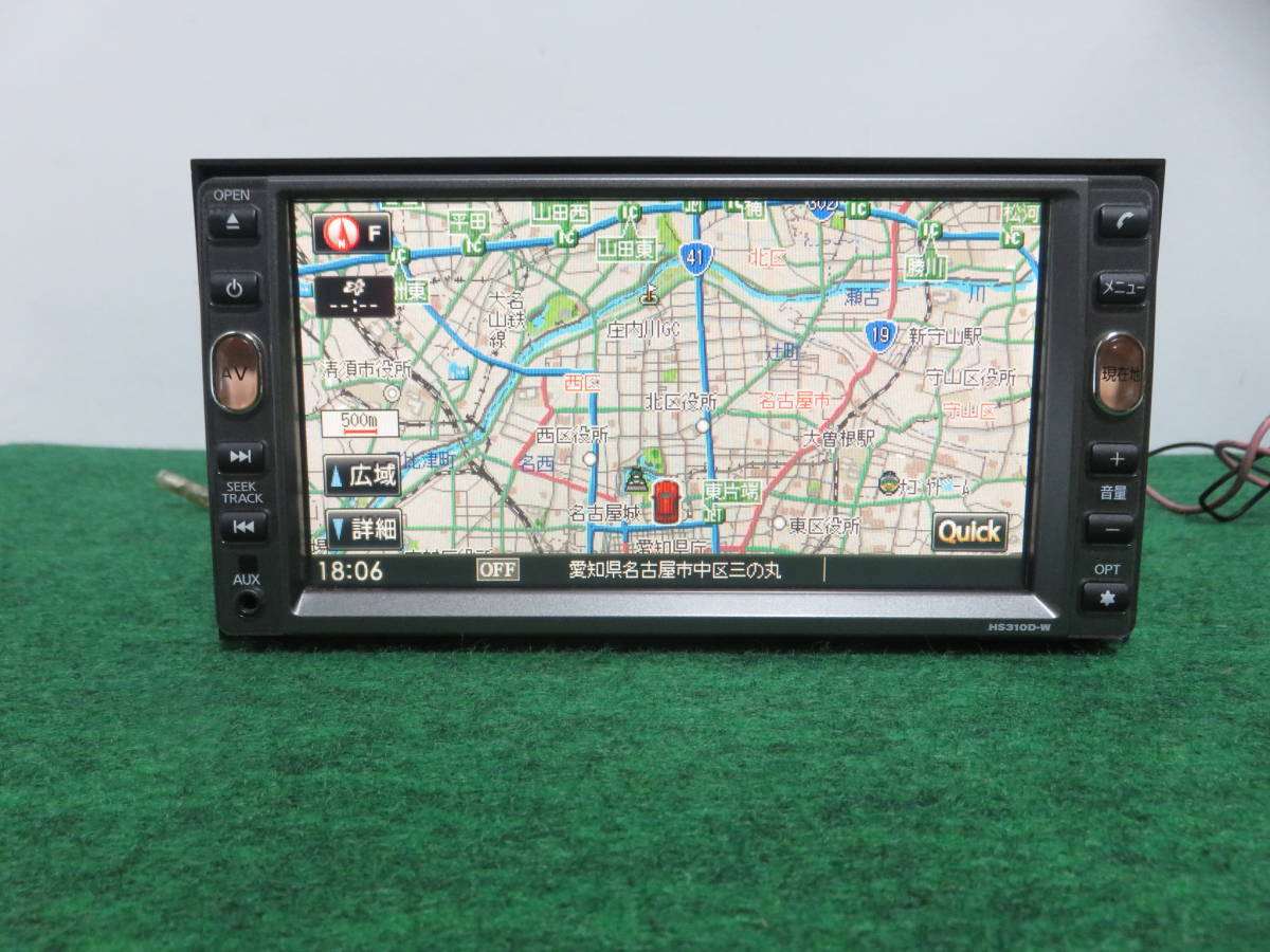 HS310D-W HDDナビ Bluetooth 日産 中古 HS310D-W⁄NVA-HD7310FW⁄HDDナビ 