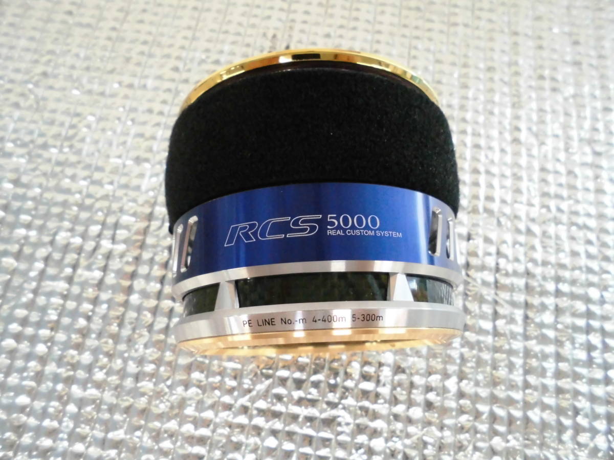 超美品 ダイワ RCS5000 スプール 糸・スプールバンド付き | DAIWA新型糸止め付きネオスプールバンド(A) ルアーバンク公式 16RCS 0 スプールの通販