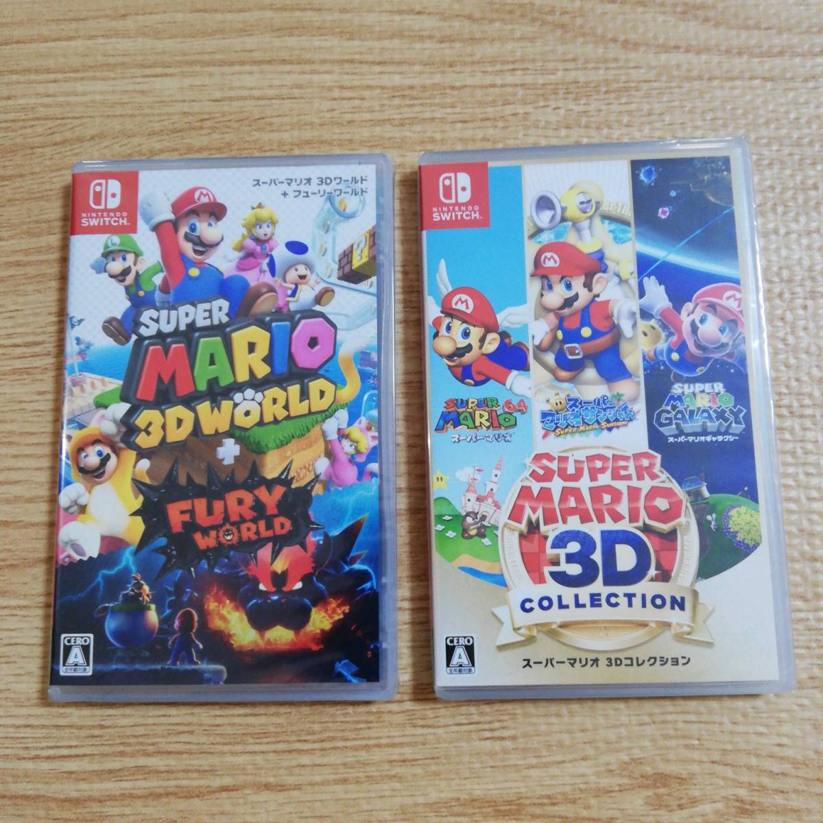  Switch 2本セット スーパーマリオ 3Dワールド＋フューリーワールド 3Dコレクション スイッチ(ニンテンドースイッチソフト)｜売買されたオークション情報、yahooの商品情報をアーカイブ公開 - ニンテンドースイッチソフト