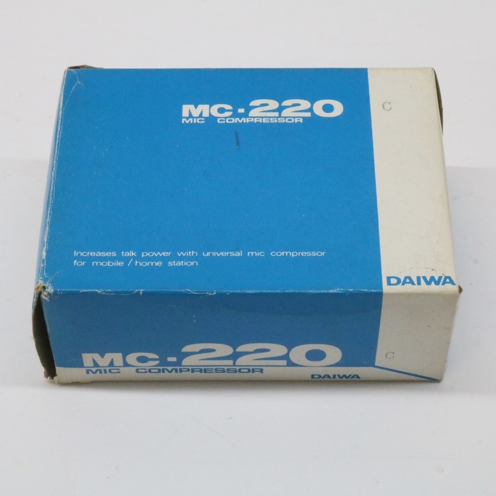 未使用　ダイワ　マイクコンプレッサー　MC-220　