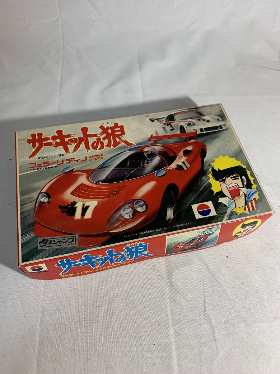 1/24 サーキットの狼 フェラーリディノ スペシャルレーシング ヤタベRS 日東 NITTO Ferrari Dino SPECIAL RACING YATABE RS 欠品あり