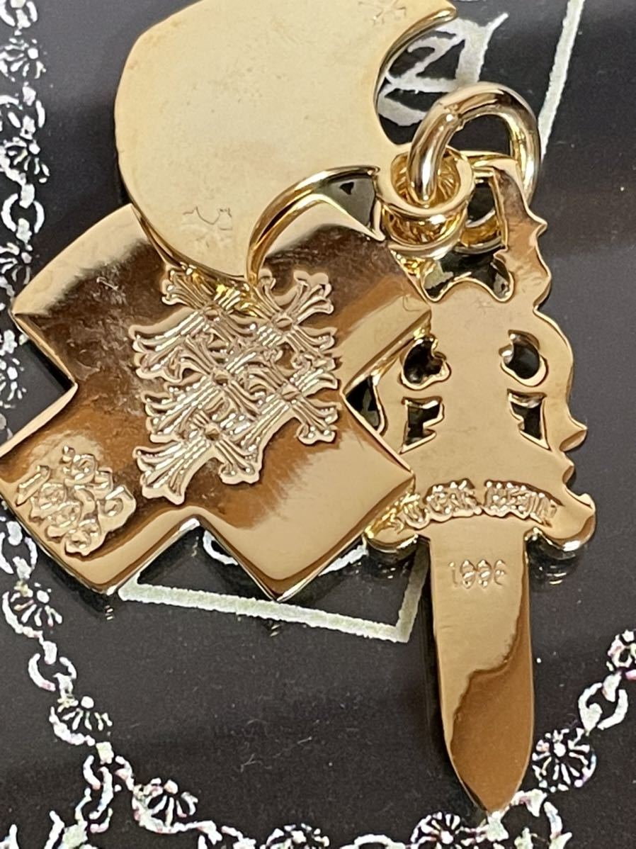 美品◇Chrome hearts◇クロムハーツ◇新品加工◇スリートリンケッツ