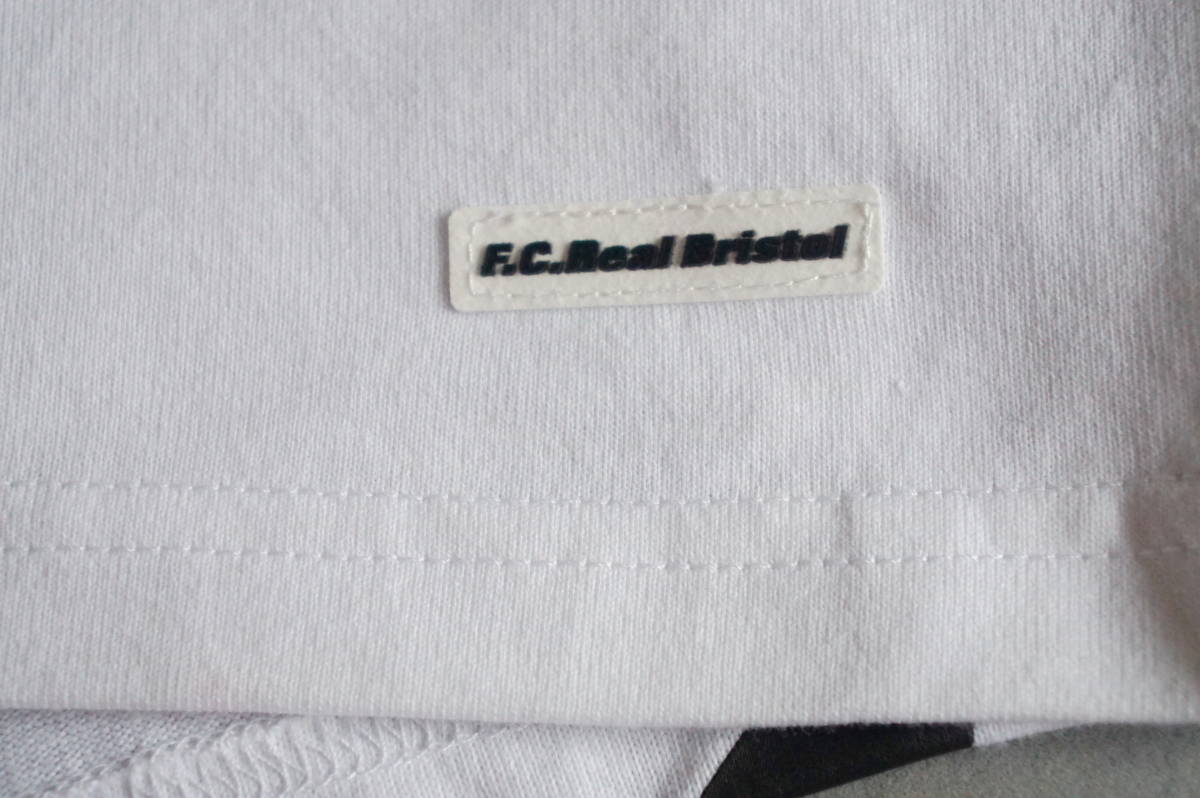 新未使用品 F.C.Real Bristol BIG STAR TEE 白 L 【公式通販】