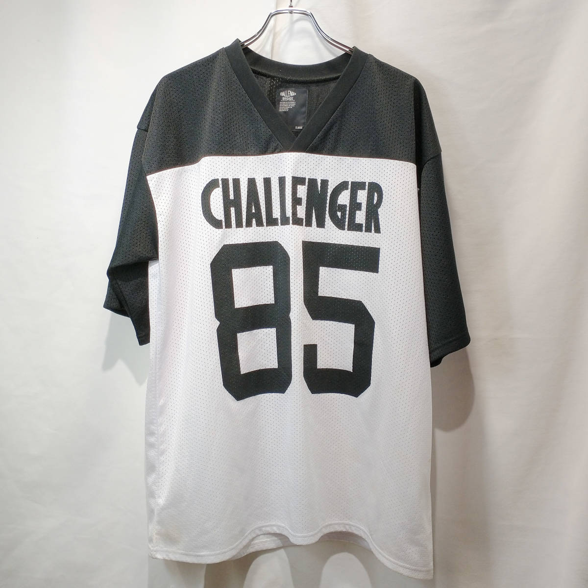 2018 CHALLENGER LOGO PRINTED MESH TEE 状態考慮 チャレンジャー ロゴ 
