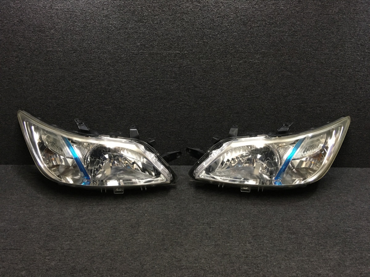 ヘッドライト エクシーガ HID 刻印3D 純正HIDヘッドライト 左右 ☆状態 