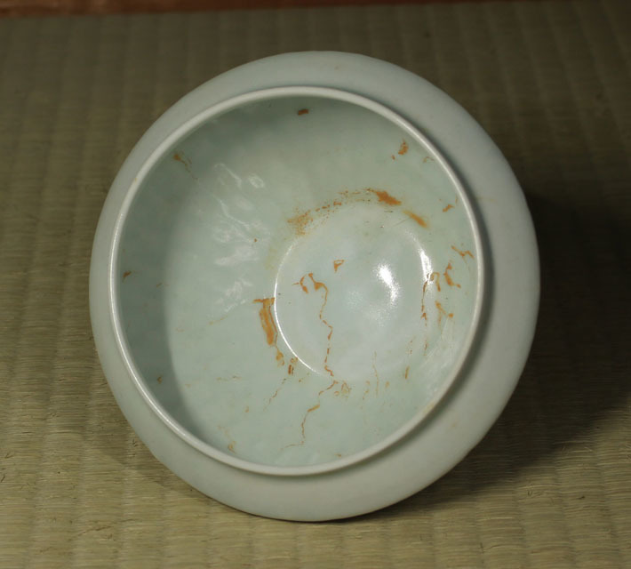 中国宋時代　　湖田窯 碗　湖田窯の青白磁 骨董古美術 中国宋時代 湖田窯 碗 湖田窯の青白磁 骨董古美術 宋代 湖田窯 影青 青