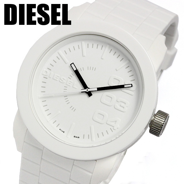 1円 正規品ディーゼルdiesel腕時計メンズレディースラバーベルトホワイト白う どけいプレゼントギフトペア もオススメ 男性用 売買されたオークション情報 Yahooの商品情報をアーカイブ公開 オークファン Aucfan Com