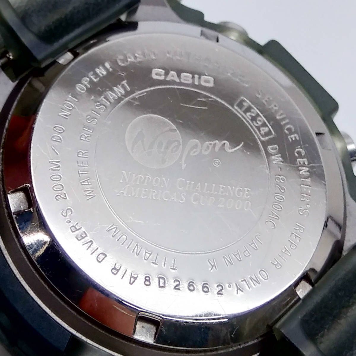 CASIO／G-SHOCK DW-8200AC／アメリカズカップ 時計