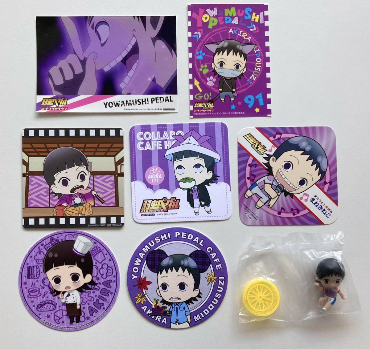 弱虫ペダル 御堂筋翔 8点 すわらせ隊 コースター ステッカー等 セット コミック アニメグッズ 売買されたオークション情報 Yahooの商品情報をアーカイブ公開 オークファン Aucfan Com