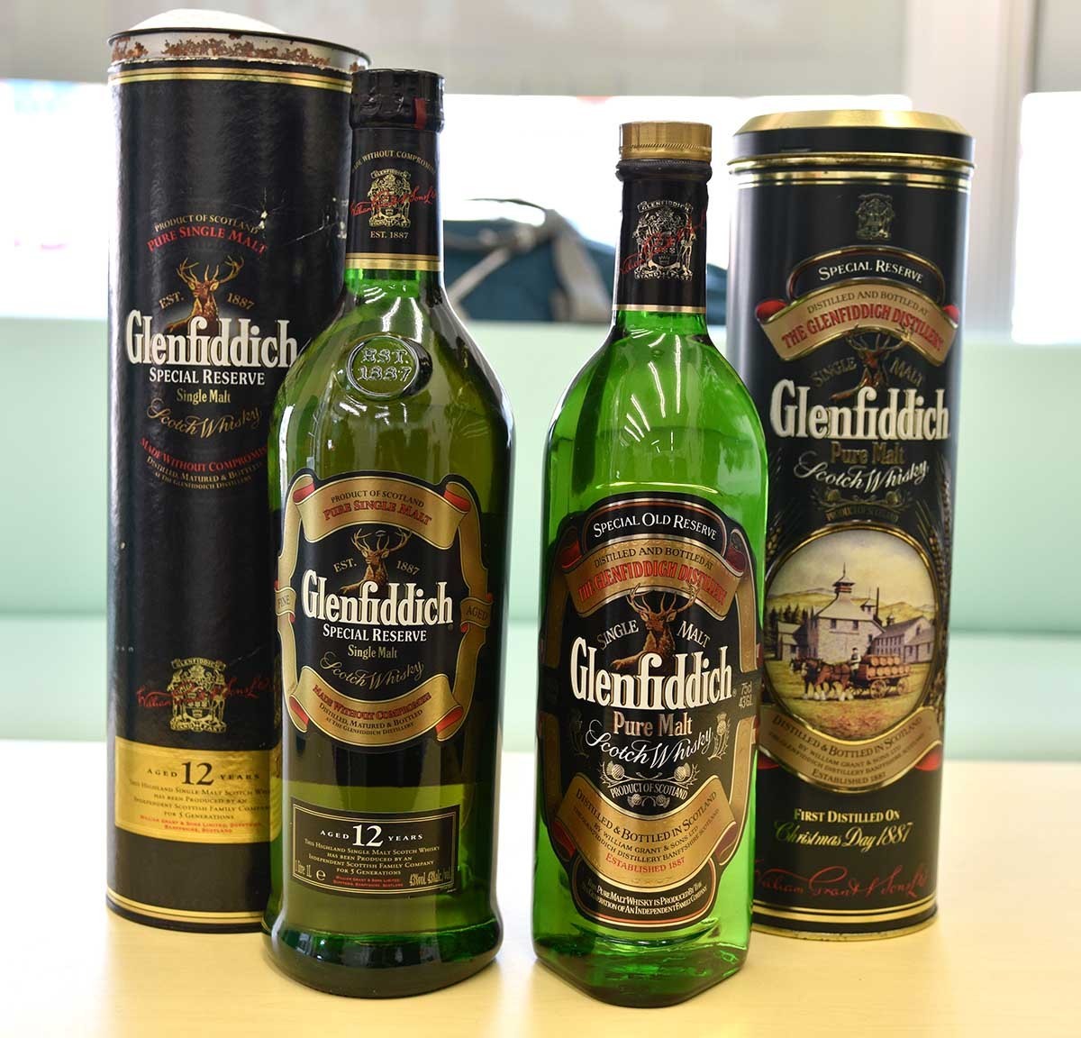 Glenfiddich グランフィディック 12年 2本 飲料・酒 2本 グレンフィ