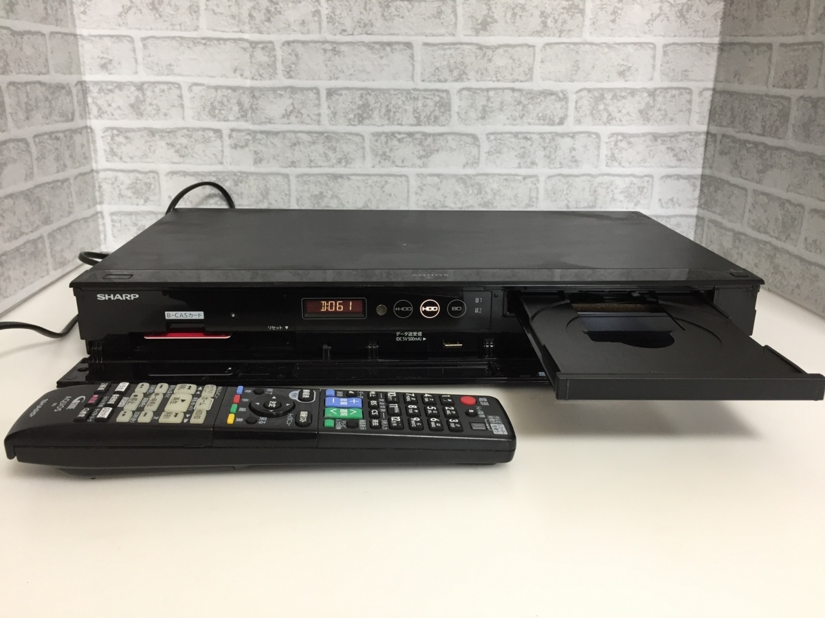 2015年☆SHARP 1TB 2番組同時録画 BDレコーダー BD-W1800 2015年☆SHARP 1TB 2番組同時録画 BDレコーダー BD-W1800 シャープ