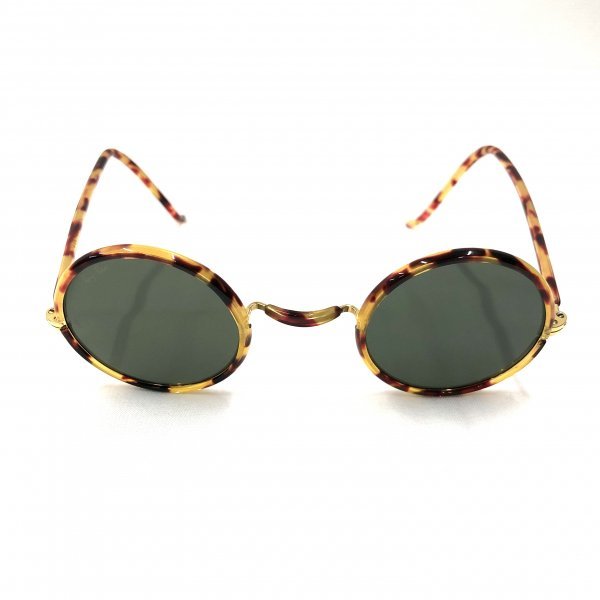 ビンテージ B&L社 Ray-Ban / CHEYENNE レイバン / シャイアン エクスプローラー ラウンドサングラス アイウェア ボシュロム社 べっ甲