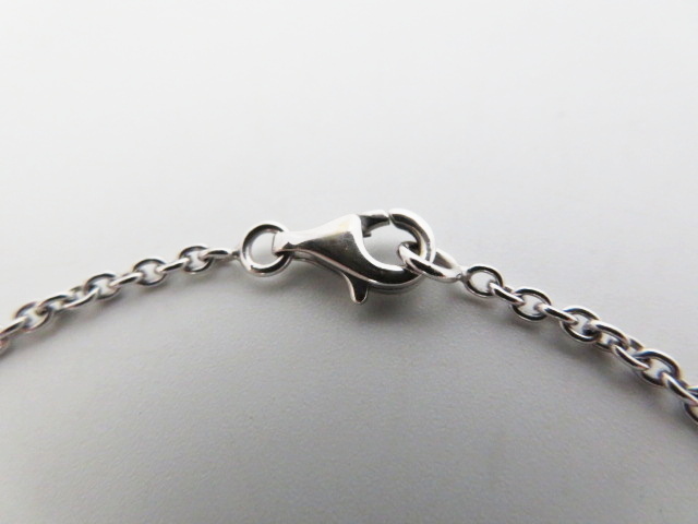 T08　Cartier／カルティエ　ベビーラブ　K18WG　ホワイトゴールド　ブレスレット ネックレス ベビーラブ カルティエ WG シルバー B6091200