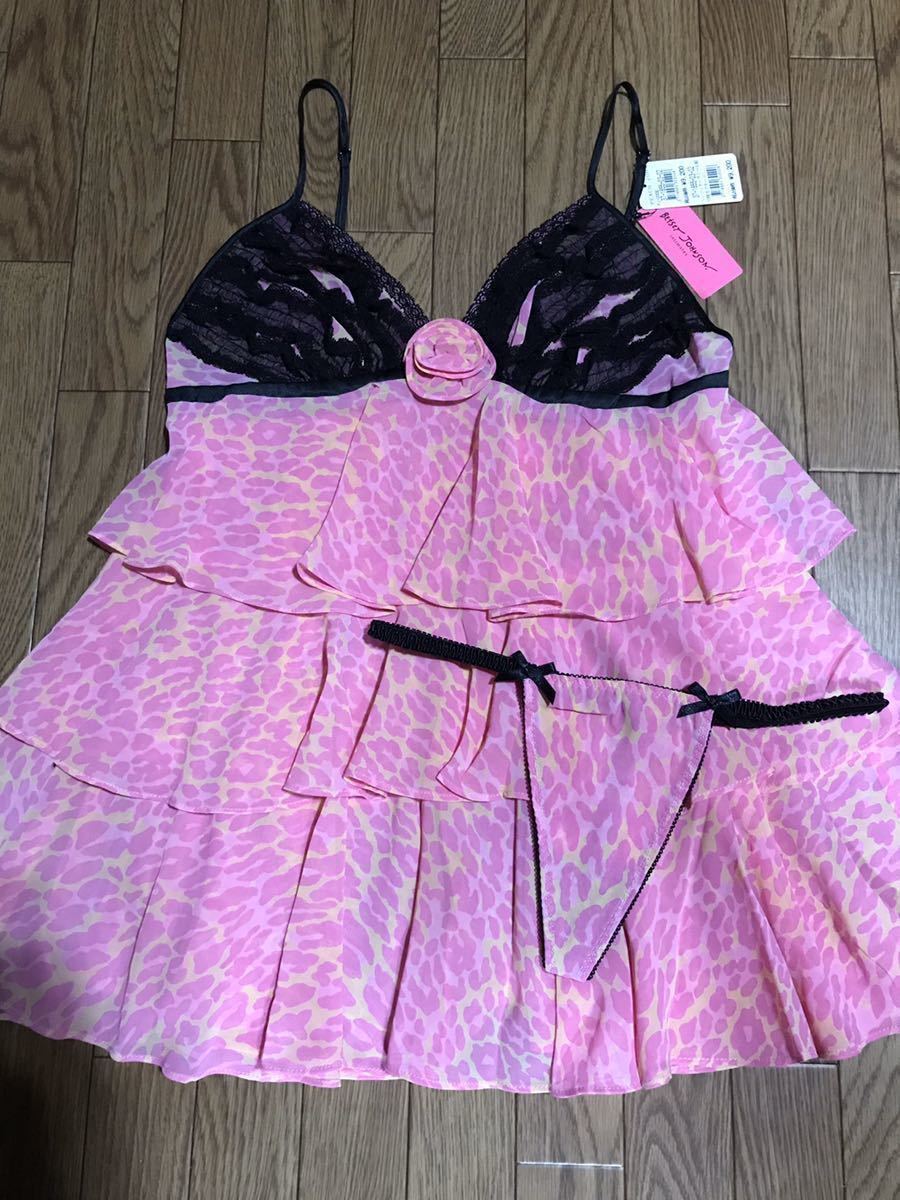☆新品タグ付☆Betsey Johnson ベッツィジョンソン☆ベビードール＋T 
