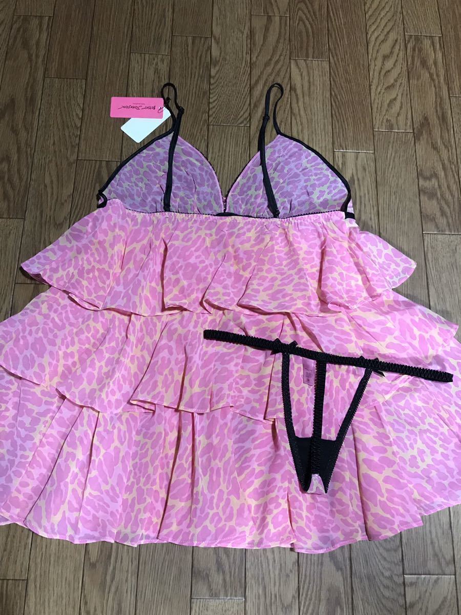 ☆新品タグ付☆Betsey Johnson ベッツィジョンソン☆ベビードール＋T 